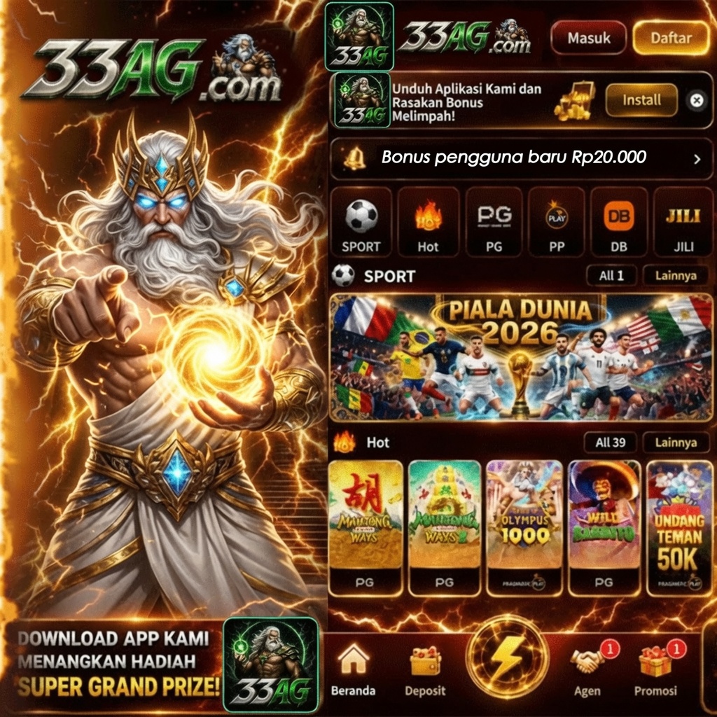 33AG - Link Alternatif Game Kasino dan Slot Online