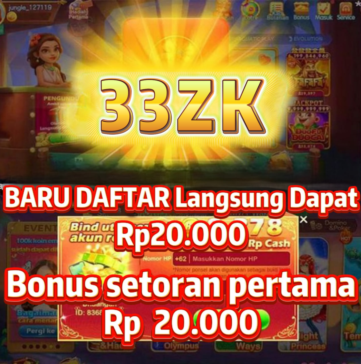 33ZK - Portal Hiburan Game Online Mobile Resmi & Terpercaya
