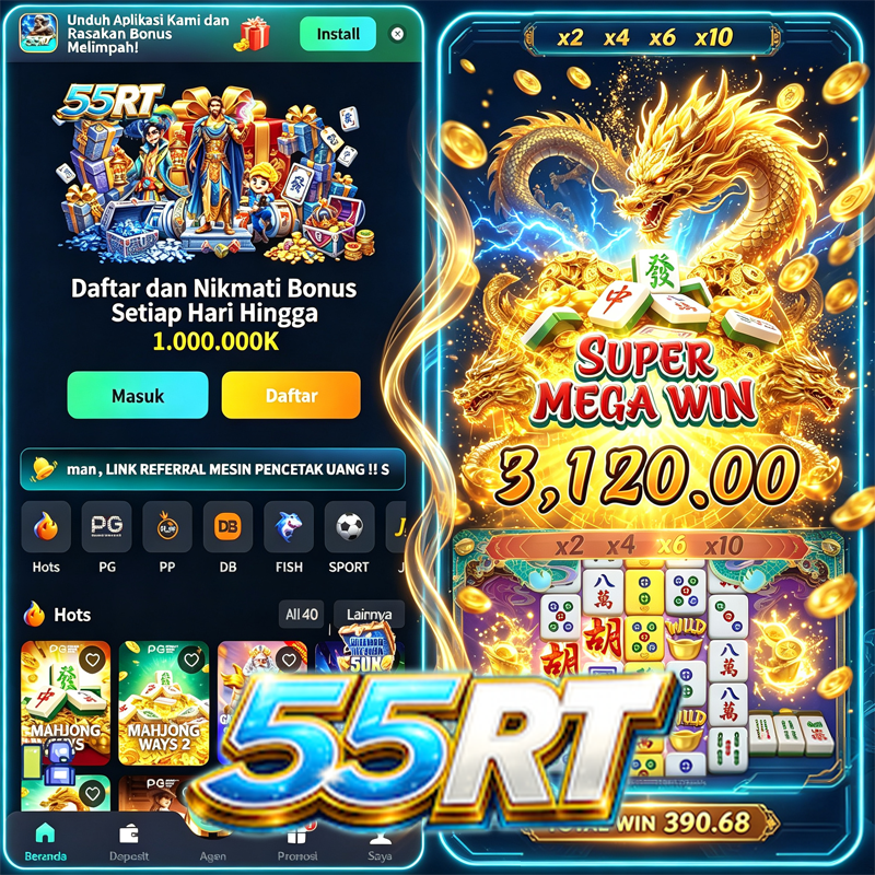 55RT - Jelajahi Ragam Slot Online dengan Tema Menarik