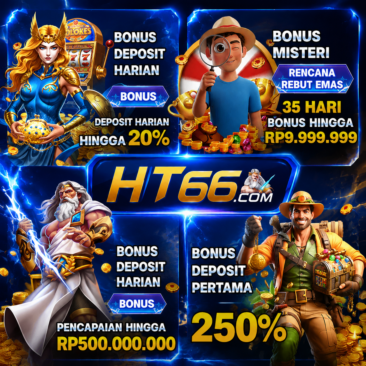 HT66 - Situs Resmi Slot Online dan Pilihan Game PG Soft