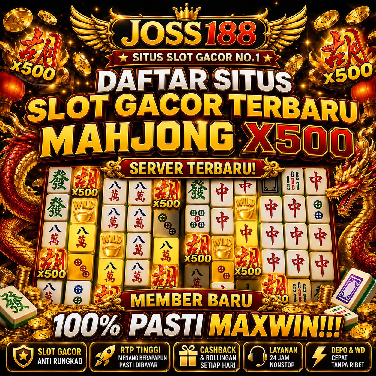 JOSS188 - Portal Hiburan Game Online Mobile Resmi & Terpercaya