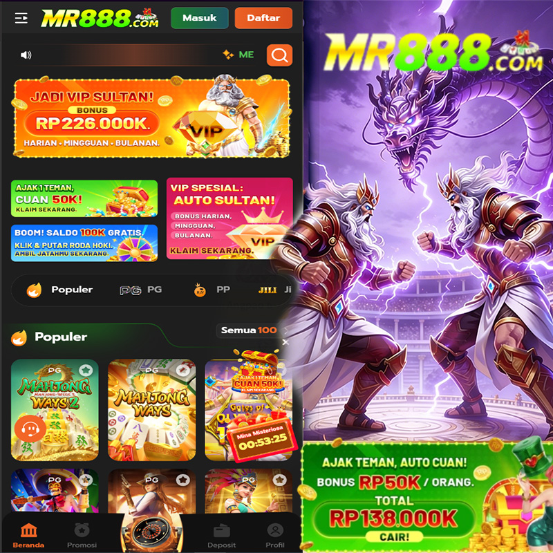MR888 - Platform Game Online dengan Beragam Pilihan Permainan Seru