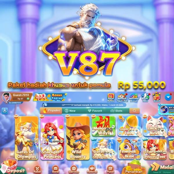V87 - Platform Game Online dengan Beragam Pilihan Permainan Seru